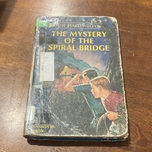 The Hardy Boys Mystery Stories Vintage Blue Paperback Book